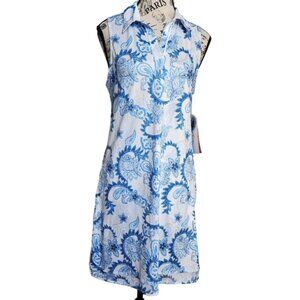 Gottex Women's Midi Golf and Tennis Dress in Hippie Paisley NWT S